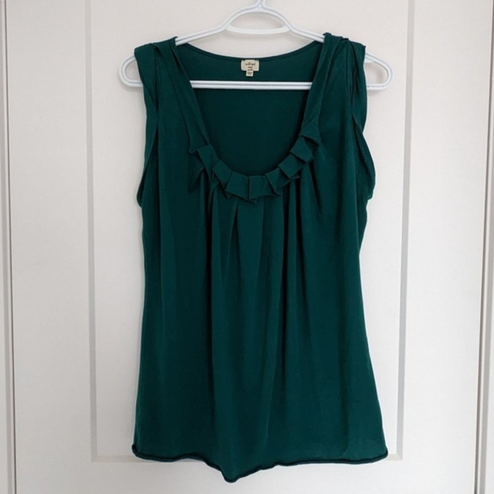 Wilfred Sleeveless Green Tank
